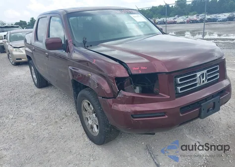 2008 Honda Ridgeline Rtl из США, поврежденный, VIN 2HJYK16598H536101